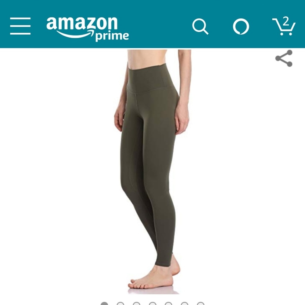 XS Olive Colorfulkoala Leggings